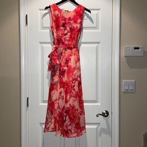 Nine West Pink Floral Dress